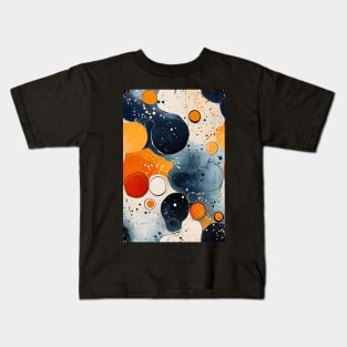 Abstract pattern of water colors Kids T-Shirt